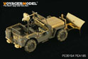 WWII U.S. Jeep Willys MB snow plow  w/ tire chains (GP) 2
