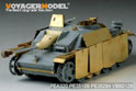 WWII German StuG.III Ausf.G Final version Pivot-Mounting Swinging Type Hull Side Armor Skirts (For DRAGON/TAKOM/RFM/BORDER/MINIART) 17