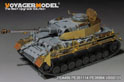 WWII German Panzer.IV Ausf.H-J Late Version Schurzen（GP） 15
