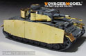 WWII German Pz.Kpfw.IV Ausf.F （Late Production）Schurzen（For TAMIYA 35374） 2