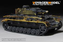 WWII German Pz.Kpfw.IV Ausf.F （Late Production）Schurzen（For TAMIYA 35374） 3