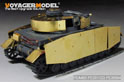 WWII German Pz.Kpfw.IV Ausf.F （Late Production）Schurzen（For TAMIYA 35374） 4