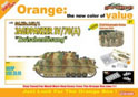 1/35 二战德军坦克歼击车75mm70倍径金属炮管及防盾 3