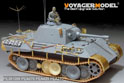 二战德军黑豹D型炮兵观测坦克基本改造件（配 威龙 6419/6813） 2