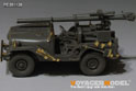以色列国防军1/4吨 4X4 M38A1/CJ-5 106mm 无后座力炮搭载型改造件（配 AF35S96 AF35S99） 13