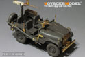 以色列国防军1/4吨 4X4 M38A1/CJ-5 侦察车改造件（配 AF35S94 AF35S99） 16