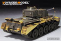 WWII UK comet A-34 fenders upgrade set(For TAMIYA 35380） 4