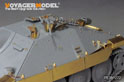 WWII German Sd.Kfz.138/2 Hetzer Tank Destroyer Late Version(For TAKOM 2171/2172) 14