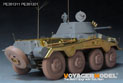 WWII German Sd.Kfz 234/2 PUMA  Basic Upgrade Set(For DRAGON 6256/6943) 15