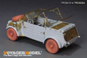 WWII German Kubelwagen Type 82 Africa Troop Version Upgrade Set（For MENG VS-015） 5
