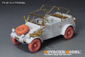 WWII German Kubelwagen Type 82 Africa Troop Version Upgrade Set（For MENG VS-015） 6