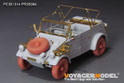 WWII German Kubelwagen Type 82 Africa Troop Version Upgrade Set（For MENG VS-015） 10