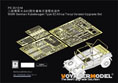 WWII German Kubelwagen Type 82 Africa Troop Version Upgrade Set（For MENG VS-015）