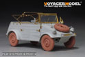 WWII German Kubelwagen Type 82 Basic Upgrade Set（For MENG VS-016） 2