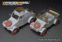 WWII German Pkw.K1 Type 823 Basic Upgrade Set（B.ver.included wheels）（For MENG VS-017） 2