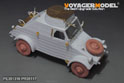 WWII German Pkw.K1 Type 823 Basic Upgrade Set（B.ver.included wheels）（For MENG VS-017） 5