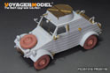 WWII German Pkw.K1 Type 823 Basic Upgrade Set（B.ver.included wheels）（For MENG VS-017） 6