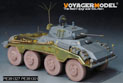WWII German Sd.Kfz 234/2 PUMA w/Luchs Turret Basic Upgrade Set(For DRAGON 6696) 4
