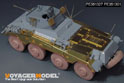 WWII German Sd.Kfz 234/2 PUMA w/Luchs Turret Basic Upgrade Set(For DRAGON 6696) 11