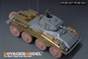 WWII German Sd.Kfz 234/2 PUMA w/Luchs Turret Basic Upgrade Set(For DRAGON 6696) 12