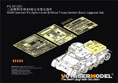 WWII German Pz.Kpfw.I Ausf.B Africa Troop Version Basic Upgrade Set(For TAMIYA 35388)