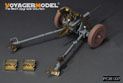 WWII German 37mm PaK35 36Anti-Tank Gun Upgrade Set (B ver include Gun Barrel,Wheels)（For DRAGON 6152 6697 6446 6709） 3