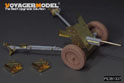 WWII German 37mm PaK35 36Anti-Tank Gun Upgrade Set (B ver include Gun Barrel,Wheels)（For DRAGON 6152 6697 6446 6709） 5