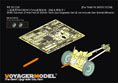 WWII German 37mm PaK35 36Anti-Tank Gun Upgrade Set (B ver include Gun Barrel,Wheels)(For TAMIYA 35035 35259)