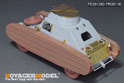 WWII German Pkw.K1 Type 823 w/Fake Tracks Upgrade Set（B.ver.included wheels）（For MENG VS-017） 4