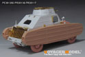 WWII German Pkw.K1 Type 823 w/Fake Tracks Upgrade Set（B.ver.included wheels）（For MENG VS-017） 8
