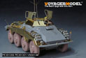 二战德军234/1装甲车后期型基本改造件（B版本含金属炮管）（配 威龙 6298 6879） 9