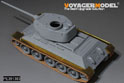 二战苏军T-34/85 翼子板改造件(配 BORDER BT-027) 2