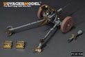 WWII German 37mm PaK35 36Anti-Tank Gun Upgrade Set (B ver include Gun Barrel,Wheels)（For ZVEZDA 3610） 4