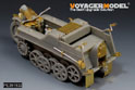 二战德军Sd.Kfz.2凯丁库拉得 半履带摩托拖PAK35/36 37mm反坦克炮（B版本带轮子）改造件（配 威龙 6446） 4