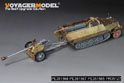 WWII German Sd.Kfz.251/1 Ausf.D Armored Personnel Carrier w/PaK40 Basic Upgrade Set（For DRAGON 6664）（Ver.B Gun barrel Include） 3