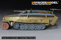 二战德军Sd.Kfz.251/7 Ausf.D架桥装甲车带2.8cm锥膛炮基础改造件（配 威龙 6223） 5