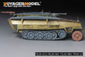 二战德军Sd.Kfz.251/7 Ausf.D架桥装甲车带2.8cm锥膛炮基础改造件（配 威龙 6223） 6