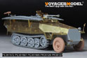 二战德军Sd.Kfz.251/7 Ausf.D架桥装甲车带2.8cm锥膛炮基础改造件（配 威龙 6223） 16