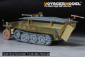二战德军Sd.Kfz.251/7 Ausf.D架桥装甲车带2.8cm锥膛炮基础改造件（配 威龙 6223） 18