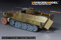 WWII German Sd.Kfz.251/17 Ausf.D Basic Upgrade Set（For DRAGON 6292）(Ver.B Gun barrel Include) 13