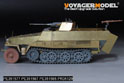 WWII German Sd.Kfz.251/17 Ausf.D Basic Upgrade Set（For DRAGON 6292）(Ver.B Gun barrel Include) 19