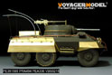 WWII US M8 light armored car basic( antenna base include)（For ACADEMY 13300/ITA 6364）(Ver.B Gun barrel Include) 6