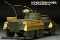 WWII US M8 light armored car basic( antenna base include)（For ACADEMY 13300/ITA 6364）(Ver.B Gun barrel Include) 7