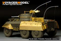 WWII US M8 light armored car basic( antenna base include)（For ACADEMY 13300/ITA 6364）(Ver.B Gun barrel Include) 8