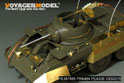 WWII US M8 light armored car basic( antenna base include)（For ACADEMY 13300/ITA 6364）(Ver.B Gun barrel Include) 13