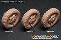 WWII German Sd.Kfz.231/232/233/263 Standard Wheels Pattern1（GP） 3