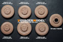 WWII German Sd.Kfz.234 Standard Wheels Pattern4（GP） 1