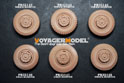 WWII German Sd.Kfz.234 Standard Wheels Pattern4（GP） 2