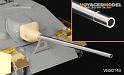 1/35 WWII German Jagdpanzer family 75mm L/70 Barrel w/Mantlet