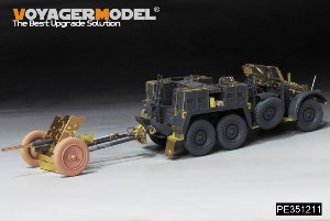 WWII German Krupp Protze kfz.69 w/37mm PaK35 36Anti-Tank Gun Upgrade Set (B ver include Gun Barrel,Gun Wheels)（For TAMIYA 35259） 8